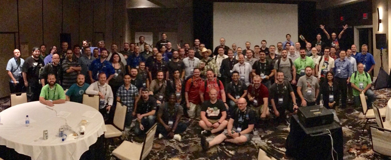 VMworld US 2017 - Hackathon Group Picture