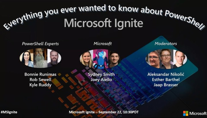 Ignite - Ask the Expert: Everything you ever wanted to know about PowerShell